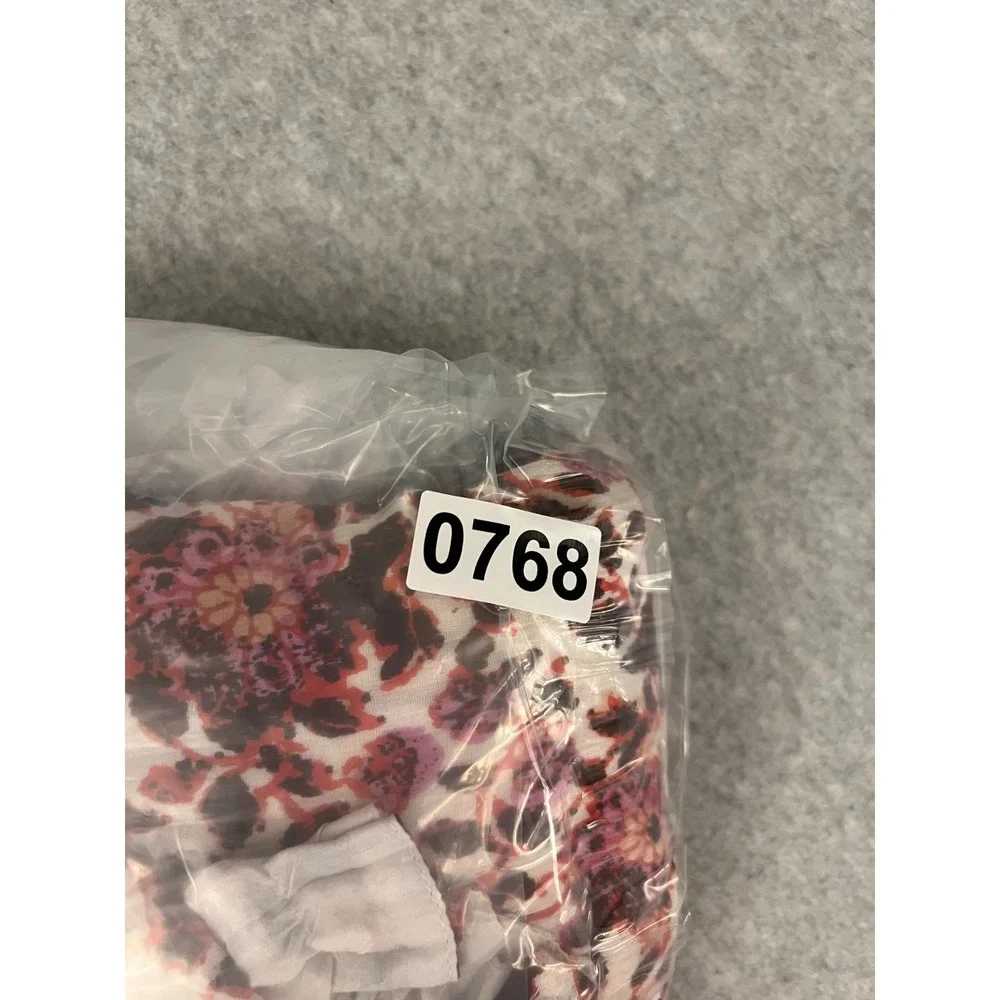 Free People Swing Mini Dress Women's Small Floral Fairy‎ Cottage Boho Festive